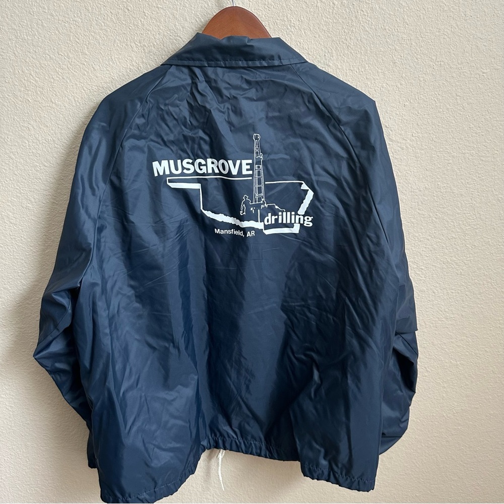 Vintage 80s/90s Musgrove Drilling Coach Jacket